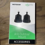 2- Original Netgear Arlo Outdoor Mount Black For Pro VMA4000B. Fixed Price $109.00.