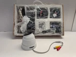 Lorex LAE2235-C 1080P Hd Dome Security Camera Bundle + Cables & Solar Panel. Fixed Price $49.95.