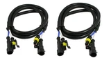 2X Xenon Hid Extension Wires 24" Extender Ballast Waterproof 35W 55W H11. Fixed Price $15.09.