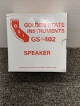 Gsi GS-402 Self-contained Siren/speaker 5983 125. Fixed Price $14.24.