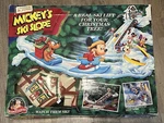 1993 Mr. Christmas Mickey's Ski Slope Tree Lift With Video Link. Fixed Price $265.00.