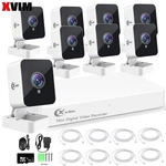 Xvim 1080P Hdmi 8CH Cctv Dvr Outdoor Ir Night Security Camera System 8PCS. Fixed Price $139.99.