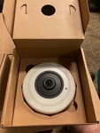 Acti B511A 12MP Indoor Hemispheric Network Dome Camera With 1.65MM Fisheye Lens. Fixed Price $349.99.