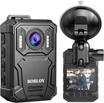 Boblov Body Camera Police Audio 2K Night Vision Dash For Cars 128GB. Fixed Price $99.00.