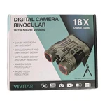 Vivitar Digital Camera Binoculars 18X Zoom With Night Vision + Accessory Kit-new. Fixed Price $89.95.