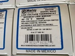 Marley M602W Qmark Electric Line Voltage Wall Thermostat (new). Fixed Price $37.99.