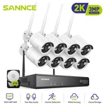 Sannce Wireless 3MP Security Camera System 5MP 10CH Nvr Two-way Audio Recording. Fixed Price $129.49.