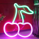 Jywj Cherry Neon Sign,usb 3-AA Battery Powered Light,led Table Decora.... Fixed Price $17.82.