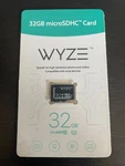 Expandable Storage 32GB Microsdhc Card WYZEMSD32C10, New. Fixed Price $9.99.