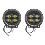 Clear Lens Led Wide Angle Sae Flood Beam Fog Light Kit For 14-21 Toyota Tundra. Fixed Price $84.99.