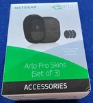 New Sealed Netgear Arlo Pro Camera Black Silicone Skins Set 3 Read Description. Fixed Price $19.95.