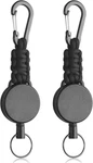 Uniclife 2 Pack Retractable Keychain, Holder, Heavy Duty Badge. Fixed Price $16.99.