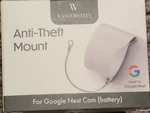 Wasserstein Anti-theft Mount For Google Nest Cam Outdoor Indoor Battery *new. Fixed Price $8.99.