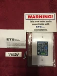 New Ets SM1 Surveillance Microphone. Fixed Price $59.99.
