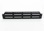 Ens 48 Port Keystone Patch Panel, Wallmount Rackmount CAT6 Network. Fixed Price $57.99.