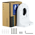 White 203W Waterproof Aluminum Wall Mount Bracket Dome Turret Camera Ipc. Fixed Price $33.13.