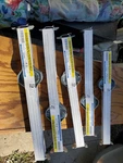 Lot Of 5 Surplus New Arlington FS420SCL 4" Fixture Box Mounting Bar Sets. Fixed Price $59.99.