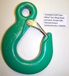 Nos Campbell 3/8" Cam-alloy Eye Sling Hook W/latch Grade 100 Usa, Jeeps & 4X4'S. Fixed Price $26.50.