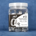 Ideal-tridon 30-PACK 1/2-IN To 1-1/4-IN Dia Stainless Steel Adjustable Clamp. Fixed Price $24.00.