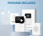 Wireless Video Visual Wi-fi Doorbell Camera Real Time Talking Multiple Melodies. Fixed Price $22.00.