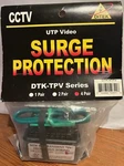Ditek DTK-4TPV Twisted Pair Video Camera Surge Protection Protector. Fixed Price $29.99.