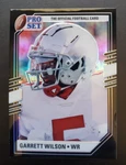 2022 Leaf Pro Set Garrett Wilson Black Prismatic Rc #PSP-GW1 New York Jets. Fixed Price $8.99.