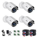 Zosi 4PK 1080P Hd Home Security Cameras Outdoor Cctv Night Vision Alert IP66. Fixed Price $79.99.