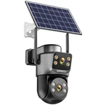 5GWIFI Solar Ptz Security Camera 4MP Audio Dual Lens Wireless Color Night Vision. Fixed Price $59.00.