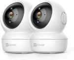 Ezviz C1C 2 Pack Mini Home Security Camera Indoor 1080P Wired Wifi. Fixed Price $60.89.