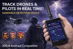 Portable Drone Detection Device Remote Id Uav & Pilot Tracking System Ios Andr. Fixed Price $289.00.