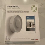 Netatmo Smart Indoor Siren Wireless 110DB Auto & Disarm Apple Google Alexa. Fixed Price $40.00.