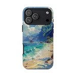 Ink - Case For Iphone/galaxy/pixel Paradise Cove Tropical Beach. Fixed Price $38.49.