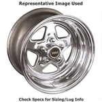 Weld Racing 96-515280 Street Dfs Series Prostar Rear 15"X15" Wheel Polished. Fixed Price $635.17.