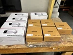 New Honeywell HC35WB8R2 8MP 4K Ip Bullet Cameras + (5) Matching Junction Box. Fixed Price $1550.00.