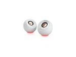 Creative Labs Pebble Se 2.0 Desktop Speakers - 4.40 Rms White. Fixed Price $85.06.