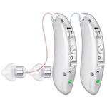 Pair Rechargeable Digital Invisible Hearing Aids Sound Voice Amplifier Mini Ite. Fixed Price $31.34.
