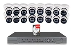 Evertech Channel 16TB Hdd 4K 8MP H.265 Nvr Poe Ip Security Camera System. Fixed Price $1789.99.