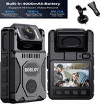 Boblov 2K Body Camera Police Camcorder Video/audio Recording Car Dash 128GB. Fixed Price $102.55.