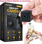 Mini App Wifi Camera 1080P Hd Motion Detection Home Security Audio Video. Fixed Price $19.99.