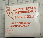 Gsi GS-402S Self-contained 20 Watt Surface Mount Siren/speaker. Fixed Price $17.00.