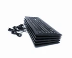 Lot Of 5 Exacq KB-IM898RL Corded Usb Keyboards Black. Fixed Price $39.99.