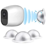 Skylety 3 Pack Security Wall Mount, Metal Magnetic 9 Piece Set, White. Fixed Price $16.40.