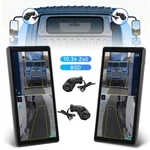 10.36" Monitor Side Electronic Rear View Mirror Camera Blind Areas Safe. Fixed Price $189.99.