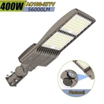 400W Led Parking Lot Light With Photocell 56000LM Commercial Pole Street Outdoor. Fixed Price $216.40.