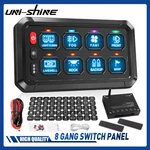 8 Channel Wireless Remote Control System Switch Panel Toggle Momentary Pulsed. Fixed Price $127.09.