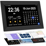 Smart Digital Wifi Clock, 10.1" Inch Touch Screen Auto Time And Date Sync, 7-.... Fixed Price $53.30.