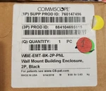 Commscope Enterprise WBE-EMT-BK/2P-PNL 760147496 Ready Wall Mount Building Enclo. Fixed Price $60.00.