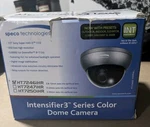 Speco HT7246IHR Intensifier 3 Series Color Dome Camera. Fixed Price $40.00.