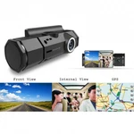 Kjb Duals Lens Dashcam Hd Built-in-gps Logger Automatic Record Car Camera. Fixed Price $149.99.