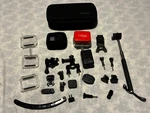 Gopro HERO8 Black 4K Uhd Action Camera Bundle- Used Needs New Battery. Fixed Price $110.00.